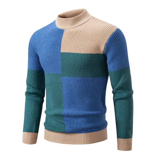 SIMI | Men's sweater with colour pattern