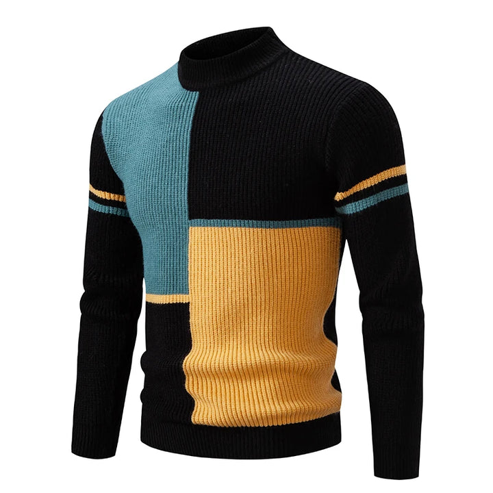 SIMI | Men's sweater with colour pattern