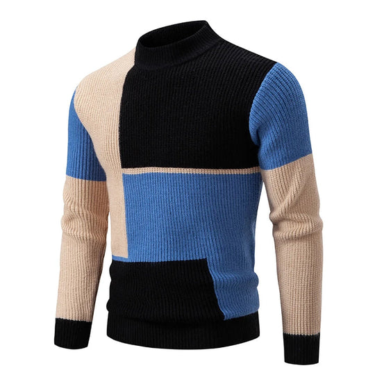 SIMI | Men's sweater with colour pattern