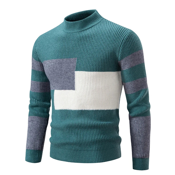 SIMI | Men's sweater with colour pattern