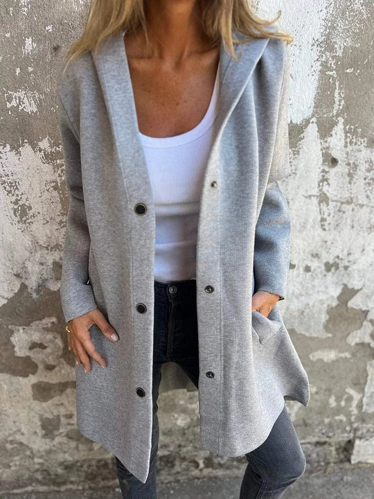 AUTU | Elegant coat with hood