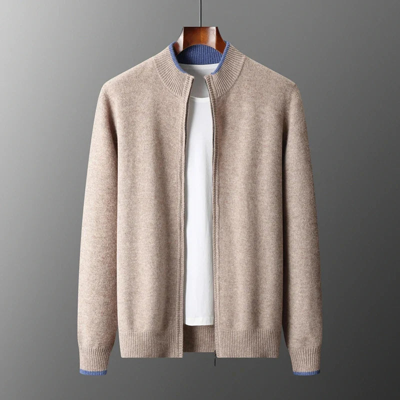 William Cashmere Zip Jacket