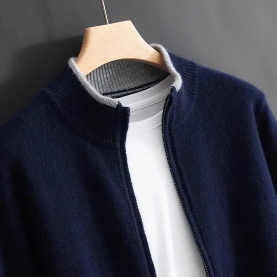 William Cashmere Zip Jacket