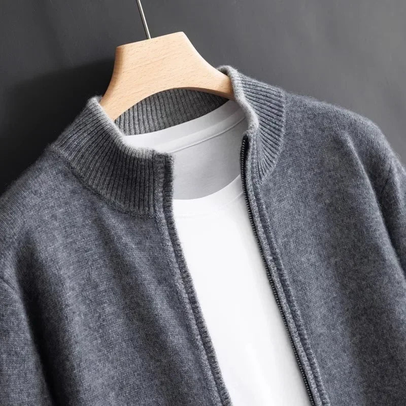 William Cashmere Zip Jacket