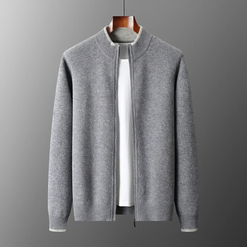 William Cashmere Zip Jacket