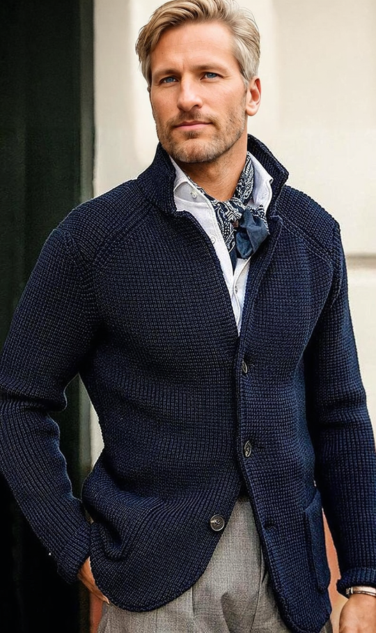 ART | Casual cardigan for men