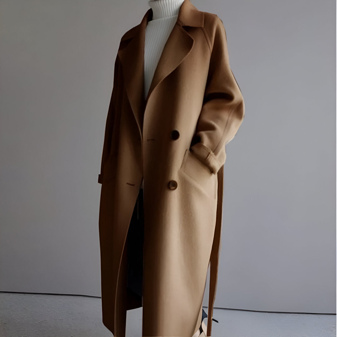 Anne| Elegant long coat