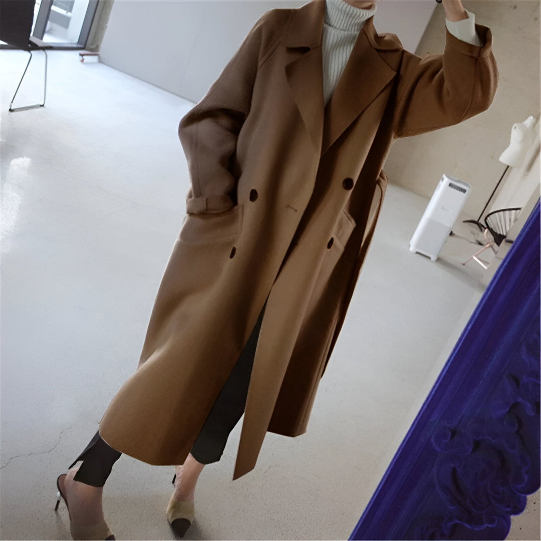 Anne| Elegant long coat