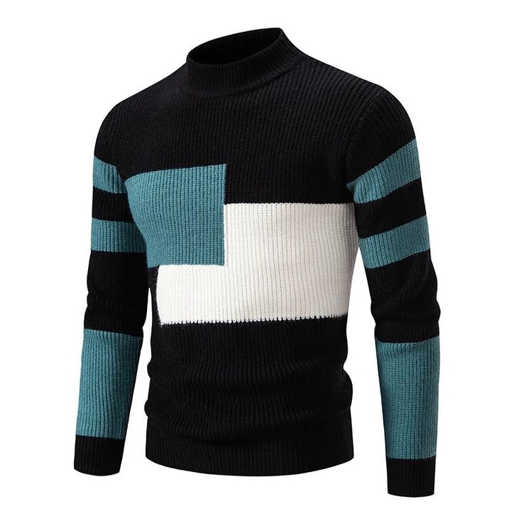 SIMI | Men's sweater with colour pattern