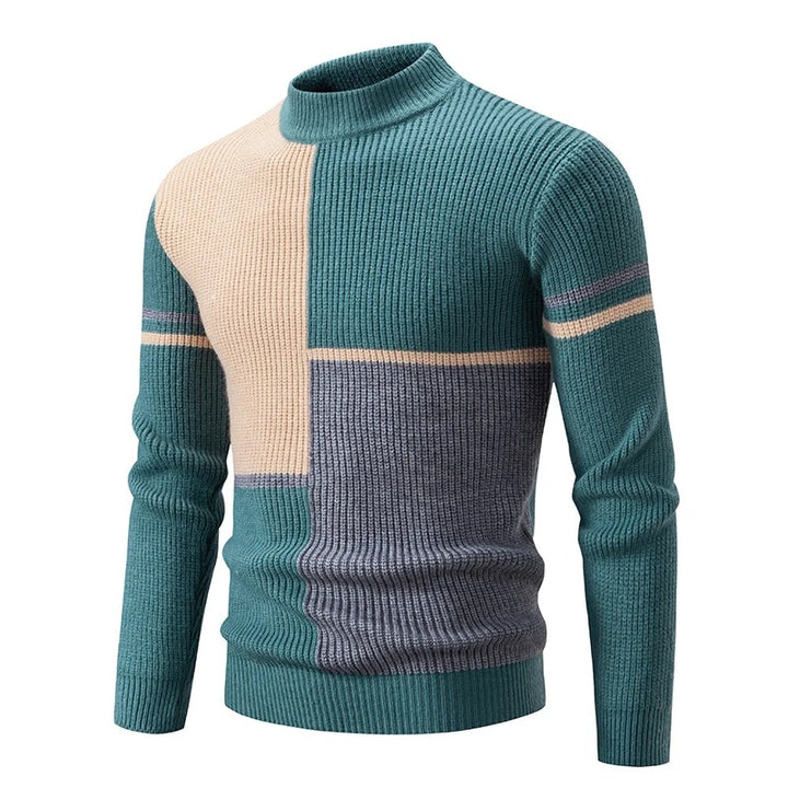 SIMI | Men's sweater with colour pattern