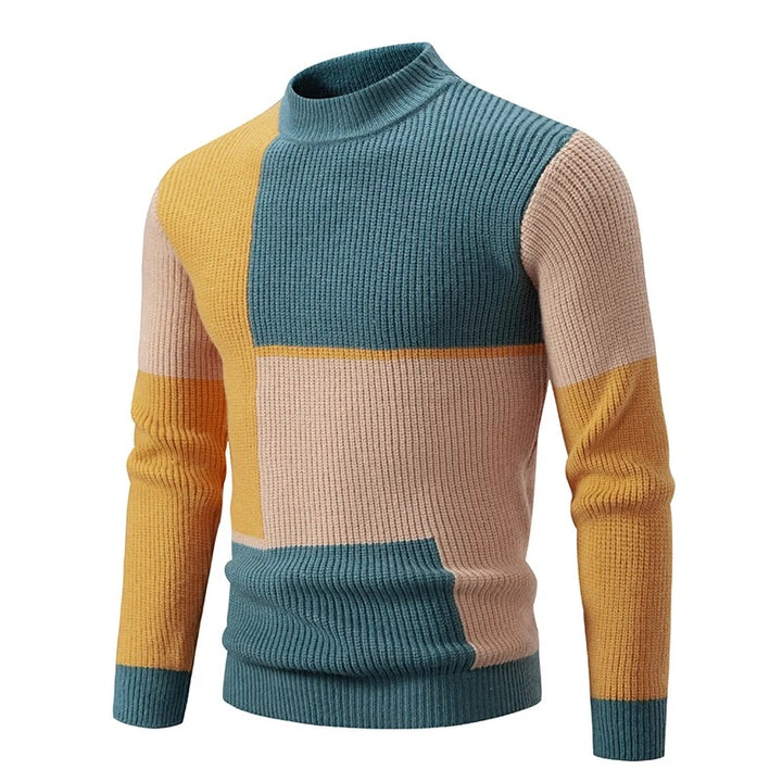 SIMI | Men's sweater with colour pattern