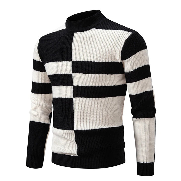 SIMI | Men's sweater with colour pattern